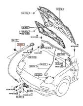 ★希少★ 未使用 マツダ 純正 RX-7 サバンナ ボンネットオープナー リリースーボンネット ワイヤー Genuine_画像2