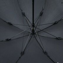 晴雨兼用日傘 Blao ブラオ USED美品 花柄刺繍 すそ刺繍 グラス骨 ブラック UV 遮光 遮熱 紫外線対策 47cm S A0060_画像2