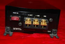 BEWITH R-107S　ビーウィズ　モノラル　パワーアンプ　リファレンス　小型　軽量　高性能　高音質(管理NO.507)_画像1