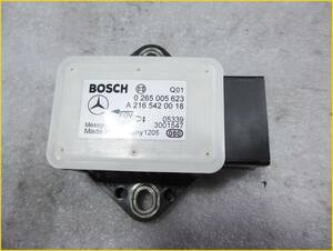 メルセデス ベンツ Aクラス DBA-169033 A200 純正 BOSCH ヨーレートセンサー A216 542 00 18 動作確認済み