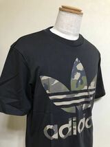 【新品】 adidas originals SSL TEE CAMO OS アディダス オリジナルス トレフォイル ビッグロゴ カモフラ Tシャツ サイズS DX4203 半袖_画像8