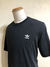 【新品】 adidas originals アディダス オリジナルス エッセンシャル Tシャツ トップス サイズXO 半袖 黒 DV1577_画像7