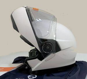 Schuberth / シューベルト C4 Pro ヘルメット サンバイザー付　グロッシー・ホワイト サイズ：65cm(XXXL)