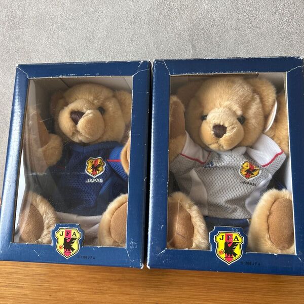 サッカー 2002年 日韓ワールドカップ 限定テディベア