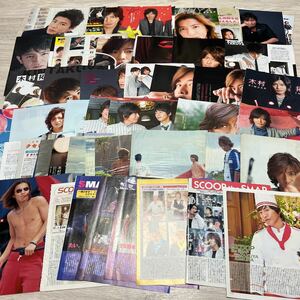 木村拓哉 3 切り抜き 89p SMAP スマップ ジャニーズ 雑誌 myojo ポポロ POTATO duet wink up