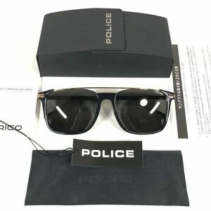  unused goods [ Police ] genuine article POLICE sunglasses ORIGINS EVO 1 SPLA37J black color series × gray color series men's lady's Cross case attaching postage 520 jpy 5