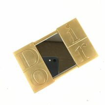 【ディオール】本物 Christian Dior コンパクトミラー 鏡 メンズ レディース 保存袋付き 送料250円_画像4