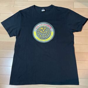 新日本プロレス Tシャツ NJPW 野毛道場 Tシャツ アントニオ猪木 NEW JAPAN PRO-WRESTLING 半袖Tシャツ ロゴTシャツ ワールドプロレスリング