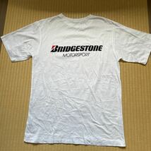 ブリヂストン Tシャツ BRIDGESTONE 半袖Tシャツ BRIDGESTONE MOTORSPORT 企業Tシャツ モータースポーツTシャツ bridgstone 90s 半袖Tシャツ_画像1