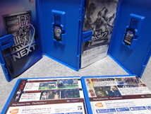 PS Vita ソフト 4本セット 真・三國無双 NEXT/無双OROCHI 2 Ultimate/ゴッドイーター レイジバースト/リザレクション 中古_画像3