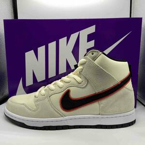 NIKE SB 22aw DUNK HIGH PRO PRM 27.5cm COCONUT MILK DO9394-100 ナイキエスビー ダンクハイプロ ココナッツミルク スニーカー