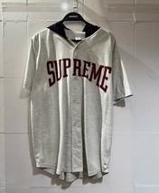 Supreme 16ss Hooded Baseball Top Lサイズ シュプリーム フーデッドベースボールトップ 半袖シャツ_画像1