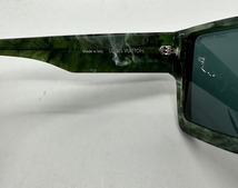 LOUIS VUITTON "CYCLONE" SUNGLASSES ルイヴィトン サイクロン スクエアフレームサングラス Z1552E_画像4