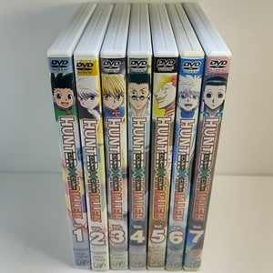 HUNTER×HUNTER　ハンター×ハンター　DVD　初回　全7巻セット　即決