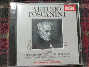 廃盤！中古国内CD ドヴォルザーク:1.スケルカプリチオーソ 2.チェロ協奏曲 アルトゥーロ・トスカニーニ指揮/NBC交響楽団 