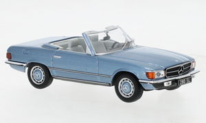 1/43 メルセデス ベンツ ブルー 青 IXO Mercedes 280 SL R107 metallic-light blue 1979 新品 梱包サイズ60