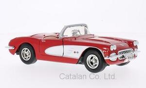 1/24 Chevrolet Corvette C1 シボレー コルベット 赤 白 1959 梱包サイズ80