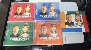 YOUR SONG Ⅱ /BEST OF MY LOVE /中古4CD!!66776