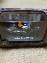 wally ウェーリー　バイク模型　indian four インディアン・フォー　1939 1/32くらい　希少　冷暗所保管　良品_画像1