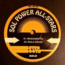 SOL POWER ALL-STARS BJX 19 12INCH FRANCOIS K JOE CLAUSSELL DANNY KRIVIT TIMMY REGISFORD THEO PARRISH OSUNLADE GILLES PETERSON_画像1