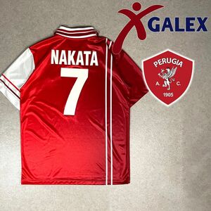 perugia 1998-99 ホーム Hidetoshi Nakata ユニフォーム｜イタリア製 ｜中田英寿｜サッカー 90s