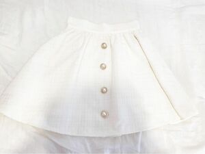 Ank Rouge 量産型 ホワイト スカート フレアスカート