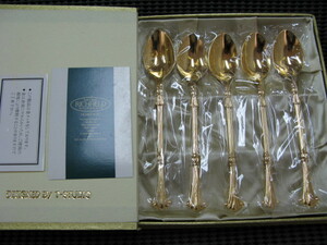  Tachikichi /RICHFIELD* coffee spoon 5 pcs set *18-8 stainless steel GP* unused storage goods T-STUDIO