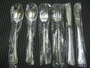  Noritake /Noritake*tina-(2 customer ) 6 pcs set *18-8 stainless steel * unused storage goods ②