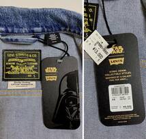 未使用品 STAR WARS × Levi’s デニム ジャケット S スターウォーズ リーバイス Gジャン_画像3