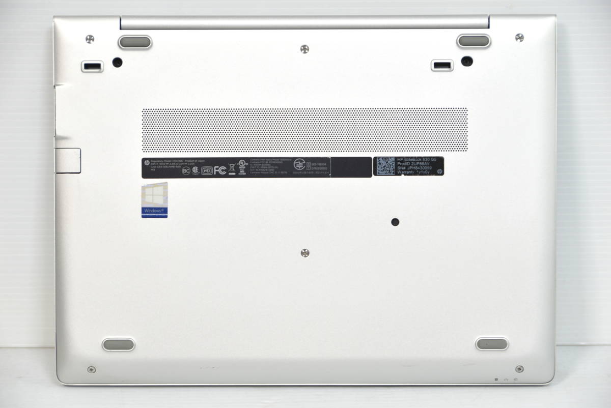 美品☆ HP EliteBook 830 G5 Core i5-7200U 2.5(3.1)G/SSD 256GB/無線