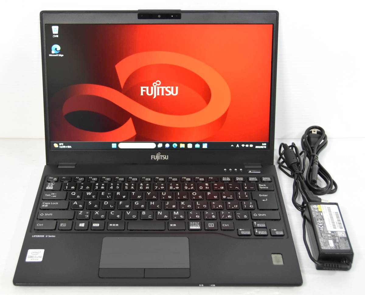 美品☆LIFEBOOK U9310/D i5-10310U 1.7(4.4) 8CPU/NVMe 256GB/13.3FHD