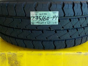 5) 6521d グッドイヤー カーゴプロ 235/60R17 109/107T LT １本のみ 2022年製