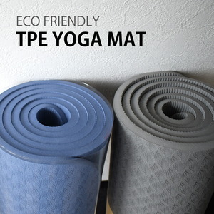  yoga mat 10mm high class TPE material less smell slipping difficult training mat exercise mat pilates mat training sl131i