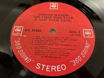 Johnny Mathis★中古LP/USオリジナル盤3EYES「ジョニー・マチス～The First Time Ever」_画像4