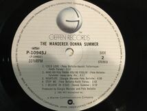 Donna Summer★中古LP国内盤帯付「ドナ・サマー～ワンダラー」_画像5