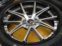 【在庫特価品 未使用】クライメイト SUW ヴィダーラ 20インチ 8.5J+44 5H114.3 新品タイヤ 225/35R20 クラウン_画像3