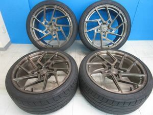 【程度良好 21年製】BC FORGED EH168 20インチ 9.5J+38 5H112 鍛造 255/35R20 アウディA6