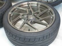 【程度良好 21年製】BC FORGED EH168 20インチ 9.5J+38 5H112 鍛造 255/35R20 アウディA6_画像3