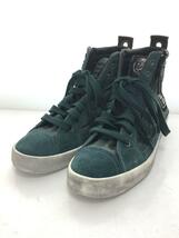 DIESEL◆DIESEL/ハイカットスニーカー/25.5cm/グリーン/F18-05-YUL_画像2