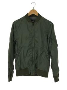 ALPHA INDUSTRIES◆フライトジャケット/M/ナイロン/KHK/TA1223-003/BONDING MA-1 LIGHT