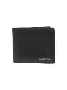 BURBERRY◆2つ折り財布/レザー/BLK/メンズ/TIVDSR1271