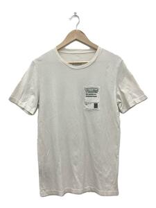 Maison Margiela◆18SS/STEREO TYPE/ステレオタイプ/Tシャツ/44/コットン/アイボリー/S50GC0499