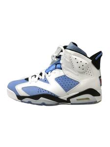 NIKE◆AIR JORDAN 6 RETRO_エアジョーダン 6 レトロ/26.5cm/BLU