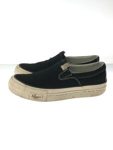 visvim◆SKAGWAY SLIP-ON/ローカットスニーカー/26cm/BLK