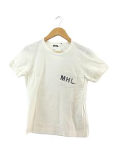 MHL.◆Tシャツ/3/コットン/WHT/595-9186501