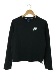 NIKE◆長袖Tシャツ/M/コットン/BLK