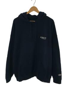 VANS◆×ALWAYTH/LOGO HOODIE/パーカー/XXL/コットン/ネイビー/123H1030107