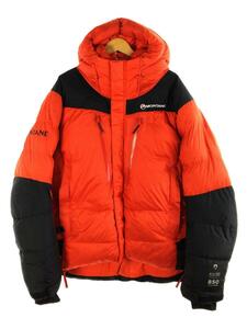 MONTANE◆APEX 8000 DOWNJACKET/ダウンジャケット/XL/ポリエステル/オレンジ/1315L20F044