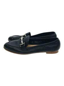 Salvatore Ferragamo◆フラットパンプス/-/BLK/レザー