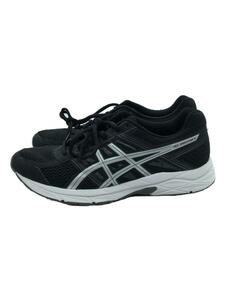 ASICS◆ローカットスニーカー/25.5cm/BLK/TJG279